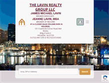 Tablet Screenshot of jameslavinrealestate.com